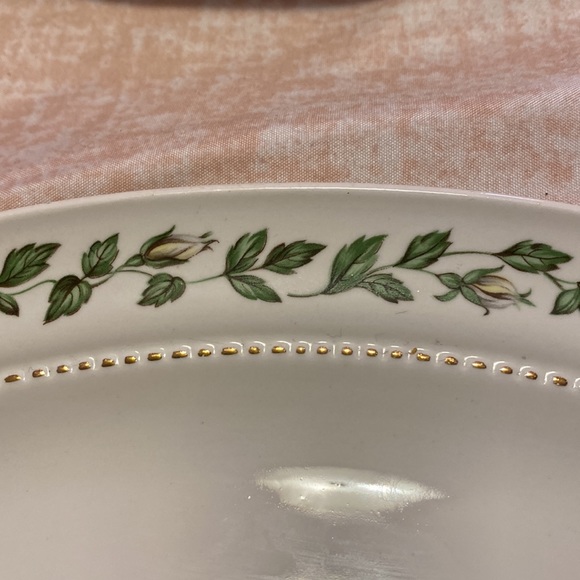 Superior Hall Quality Dinnerware Bowl & Platter Set-Cameo Rose Pattern - Picture 4 of 8